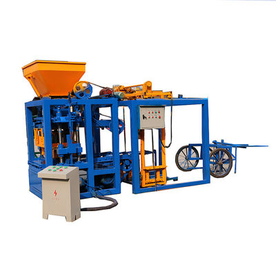 качество  QT4-24B Concrete Lego Semi Automatic Block Machine Manufacturing Machine завод
