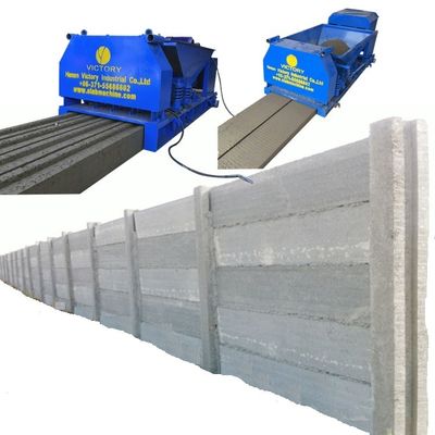 качество  Concrete Wall Fence Machine Concrete Farm Wall Panel Making Machinery With Panel And H Column Machine Wall Making Machine завод